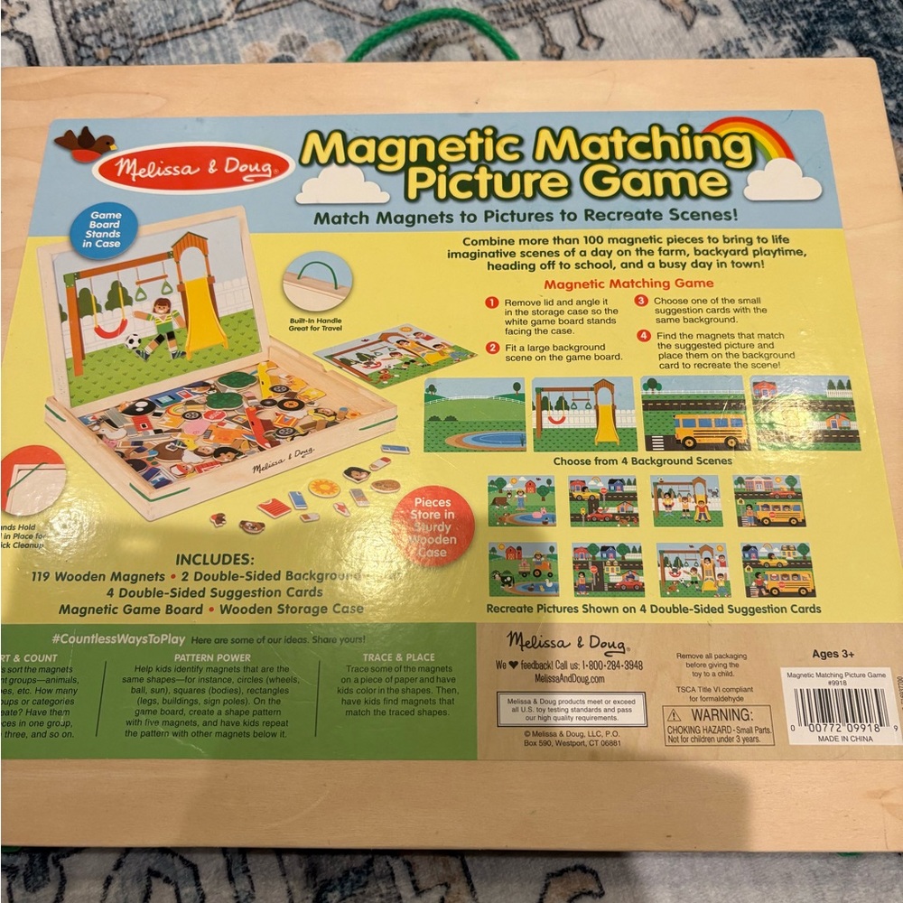 Melissa & Doug Magnetic Matching Picture Game - Picture 2 of 8